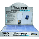 (image for) Ultra Pro - 9 Pocket Trading Card Pages - Silver Series 100 Pages
